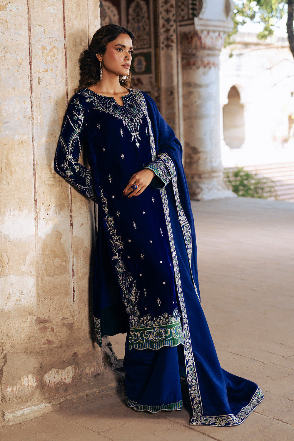 Maryum N Maria | Gulshan e Makhmal | OCEANE - MSS5607 by Maryum N Maria - Designer Dress - Type : Ladies Clothes - Available at Libayah - 100% Original 