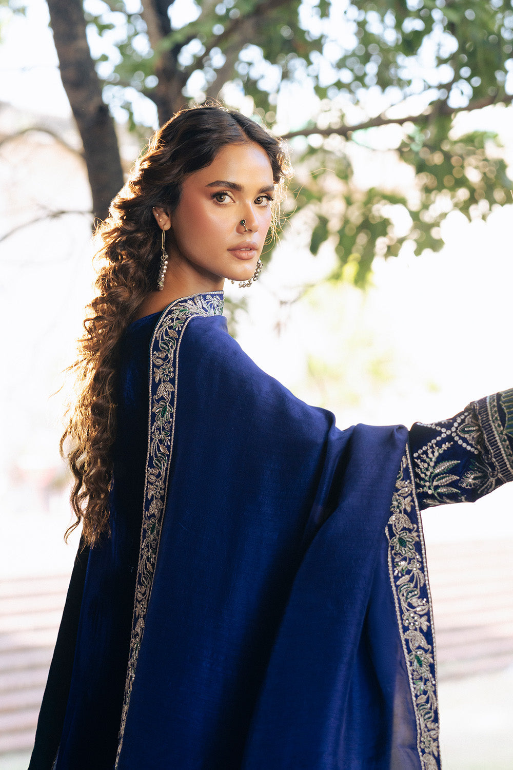 Maryum N Maria | Gulshan e Makhmal | OCEANE - MSS5607 by Maryum N Maria - Designer Dress - Type : Ladies Clothes - Available at Libayah - 100% Original 