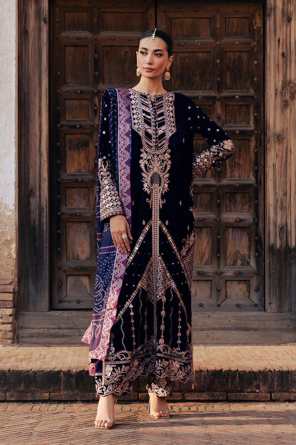 Maryum N Maria | Gulshan e Makhmal | REINY - MSS5608 by Maryum N Maria - Designer Dress - Type : Ladies Clothes - Available at Libayah - 100% Original 