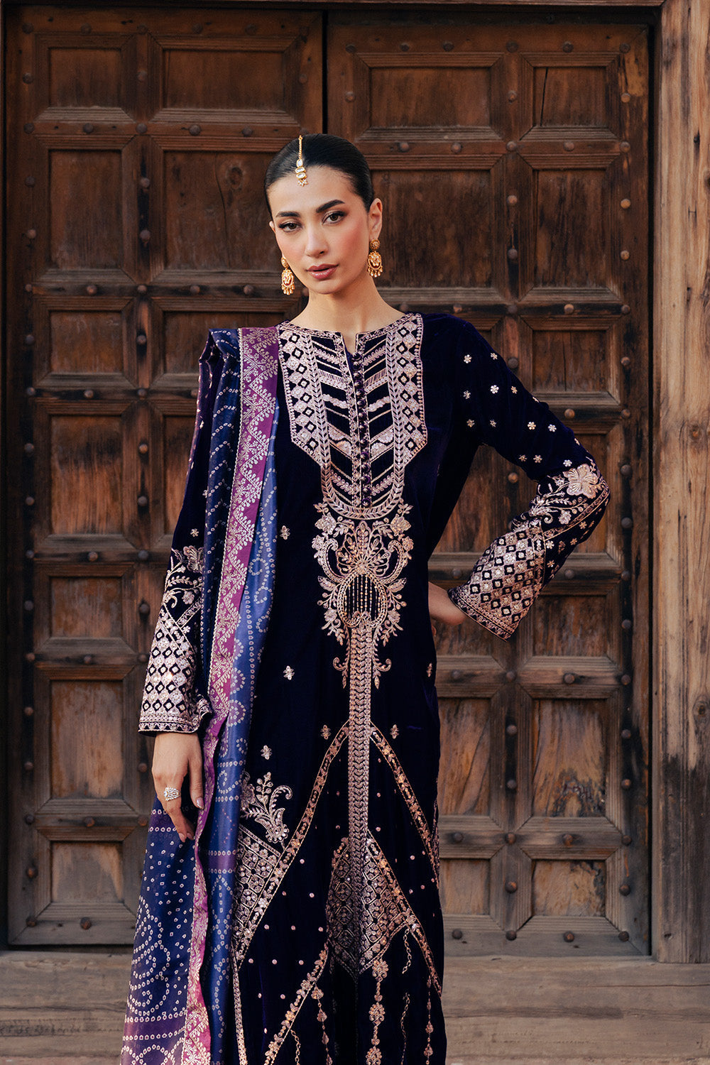 Maryum N Maria | Gulshan e Makhmal | REINY - MSS5608 by Maryum N Maria - Designer Dress - Type : Ladies Clothes - Available at Libayah - 100% Original 