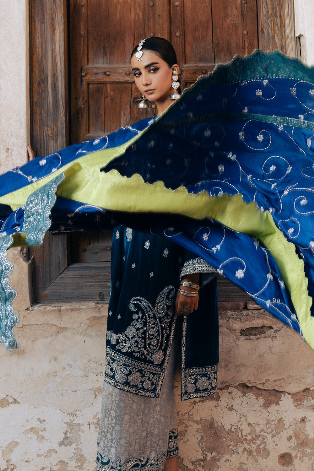 Maryum N Maria | Gulshan e Makhmal | ELISE - MSS5610 by Maryum N Maria - Designer Dress - Type : Ladies Clothes - Available at Libayah - 100% Original 