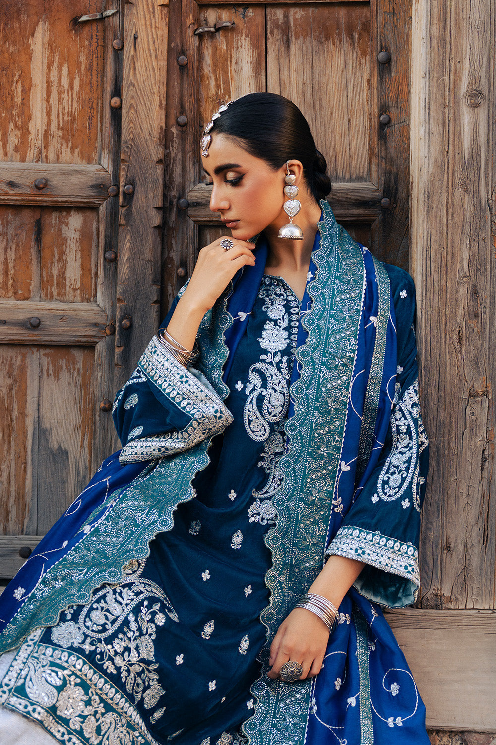 Maryum N Maria | Gulshan e Makhmal | ELISE - MSS5610 by Maryum N Maria - Designer Dress - Type : Ladies Clothes - Available at Libayah - 100% Original 