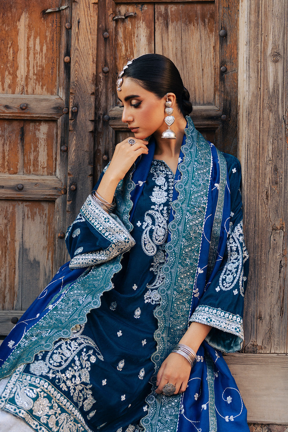 Maryum N Maria | Gulshan e Makhmal | ELISE - MSS5610 by Maryum N Maria - Designer Dress - Type : Ladies Clothes - Available at Libayah - 100% Original 