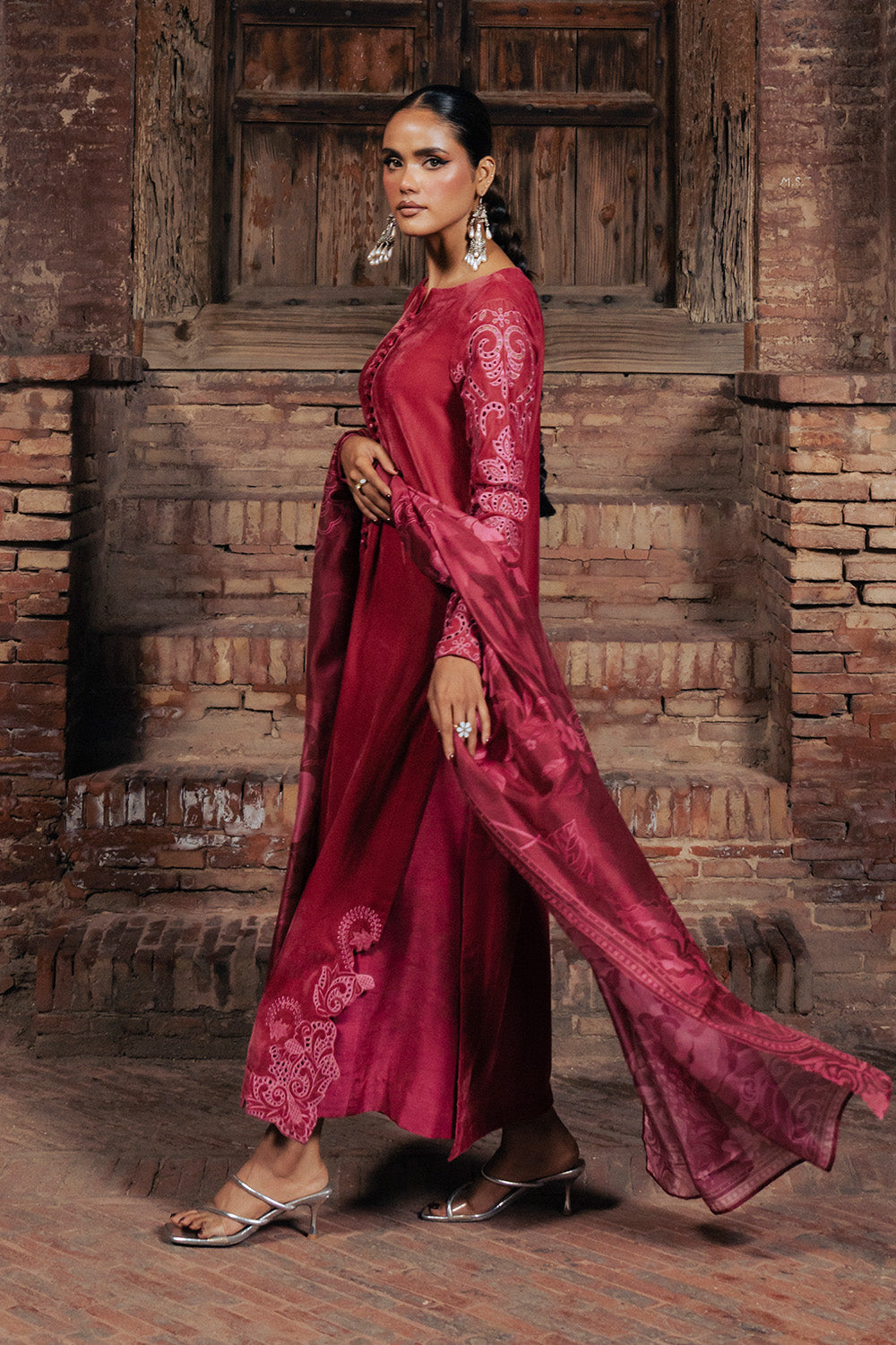 Maryum N Maria | Gulshan e Makhmal | ZOE - MSS5611 by Maryum N Maria - Designer Dress - Type : Ladies Clothes - Available at Libayah - 100% Original 