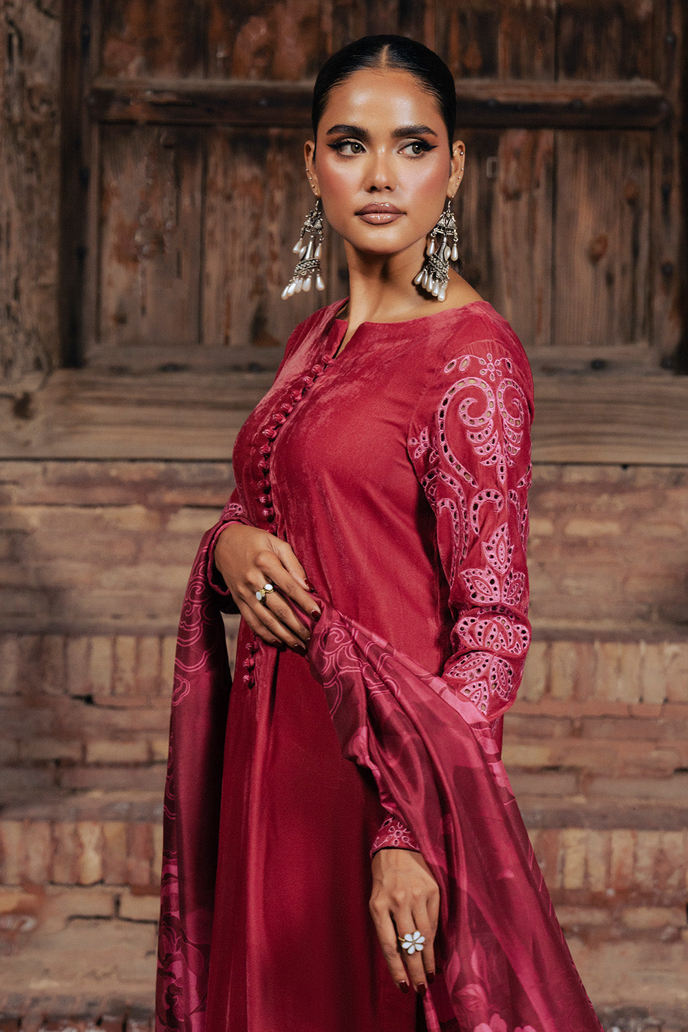 Maryum N Maria | Gulshan e Makhmal | ZOE - MSS5611 by Maryum N Maria - Designer Dress - Type : Ladies Clothes - Available at Libayah - 100% Original 