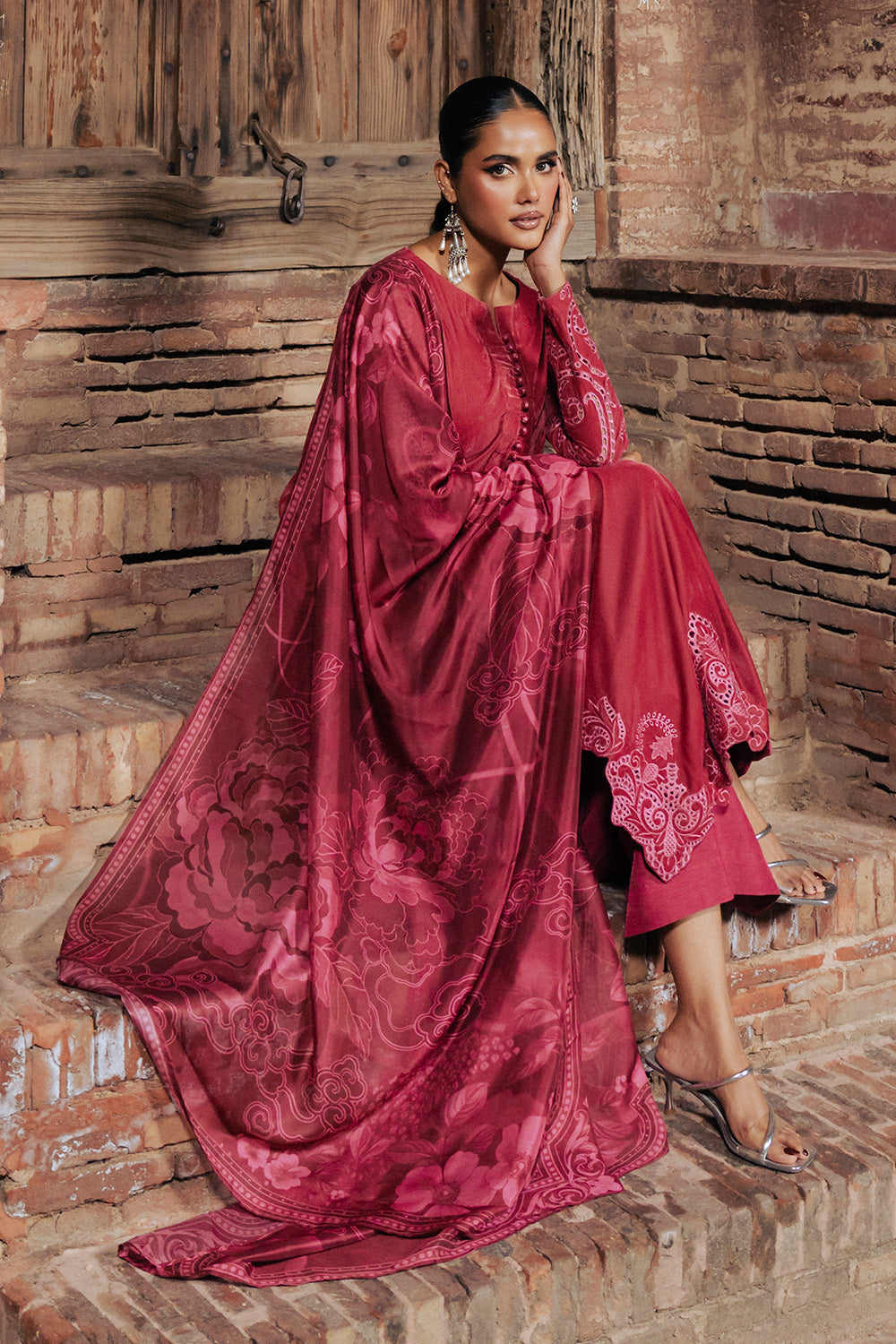 Maryum N Maria | Gulshan e Makhmal | ZOE - MSS5611 by Maryum N Maria - Designer Dress - Type : Ladies Clothes - Available at Libayah - 100% Original 