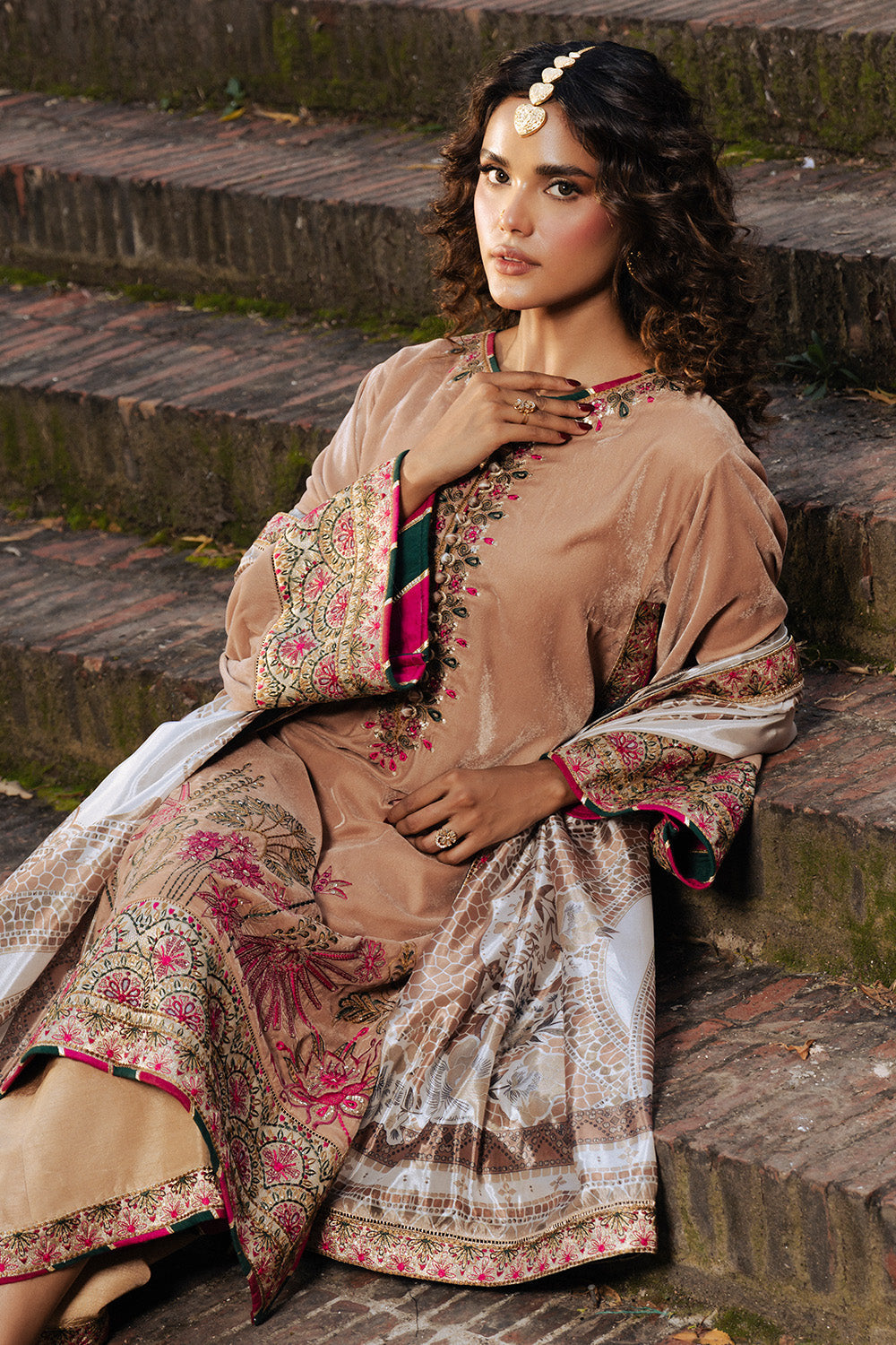 Maryum N Maria | Gulshan e Makhmal | ALIZE - MSS5612 by Maryum N Maria - Designer Dress - Type : Ladies Clothes - Available at Libayah - 100% Original 