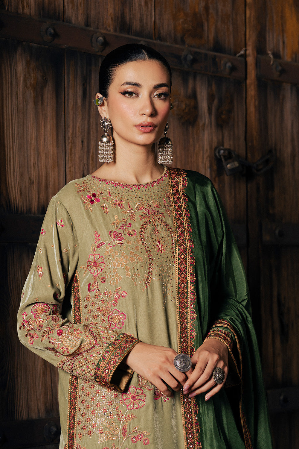 Maryum N Maria | Gulshan e Makhmal | SERAPHIN - MSS5614 by Maryum N Maria - Designer Dress - Type : Ladies Clothes - Available at Libayah - 100% Original 