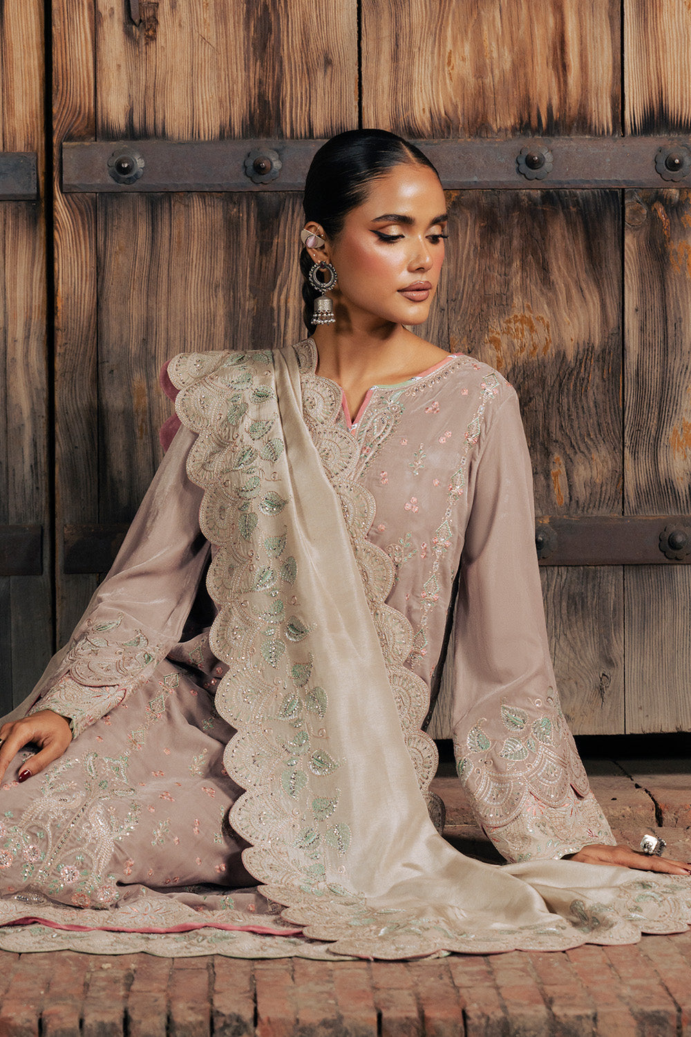 Maryum N Maria | Gulshan e Makhmal | YVONNE - MSS5615 by Maryum N Maria - Designer Dress - Type : Ladies Clothes - Available at Libayah - 100% Original 
