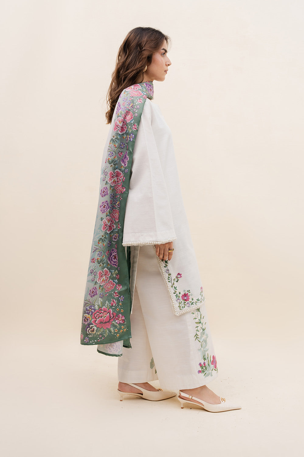 Maryum N Maria | Latte Layers Pret | CARAMEL DRIFT - MWS5817 by Maryum N Maria - Designer Dress  - Type : Ladies Clothes - Available at Libayah - 100% Original 