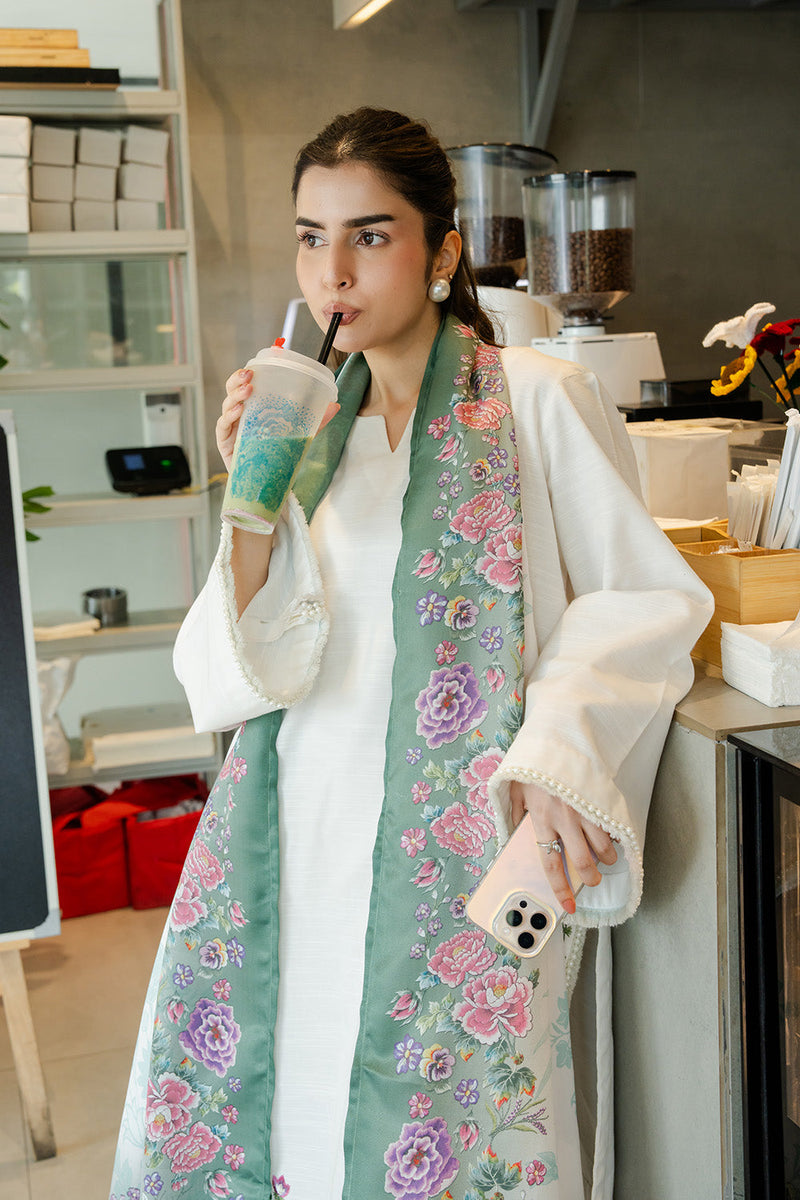 Maryum N Maria | Latte Layers Pret | CARAMEL DRIFT - MWS5817 by Maryum N Maria - Designer Dress  - Type : Ladies Clothes - Available at Libayah - 100% Original 