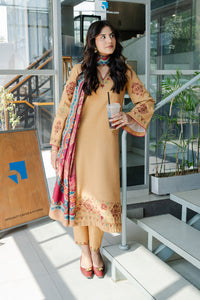 Maryum N Maria | Latte Layers Pret | TOFFEE TIDES - MWS5820 by Maryum N Maria - Designer Dress  - Type : Ladies Clothes - Available at Libayah - 100% Original 