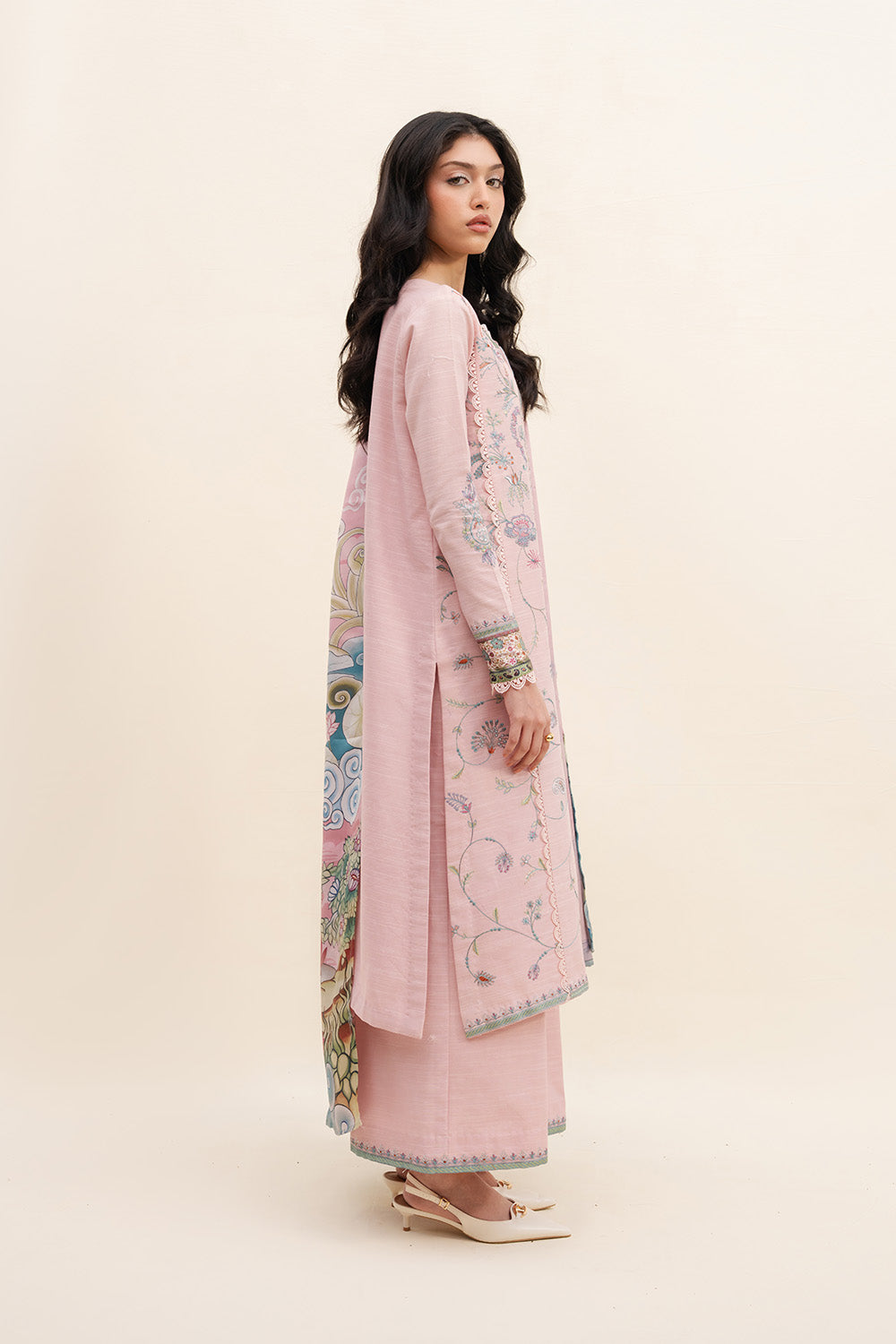 Maryum N Maria | Latte Layers Pret | ESPRESSO EASE - MWS5821 by Maryum N Maria - Designer Dress  - Type : Ladies Clothes - Available at Libayah - 100% Original 