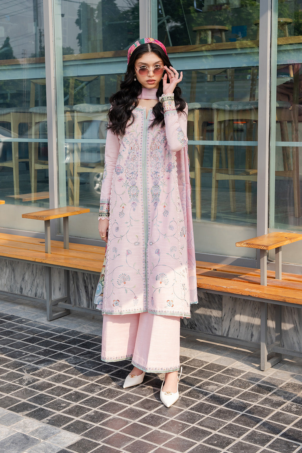 Maryum N Maria | Latte Layers Pret | ESPRESSO EASE - MWS5821 by Maryum N Maria - Designer Dress  - Type : Ladies Clothes - Available at Libayah - 100% Original 
