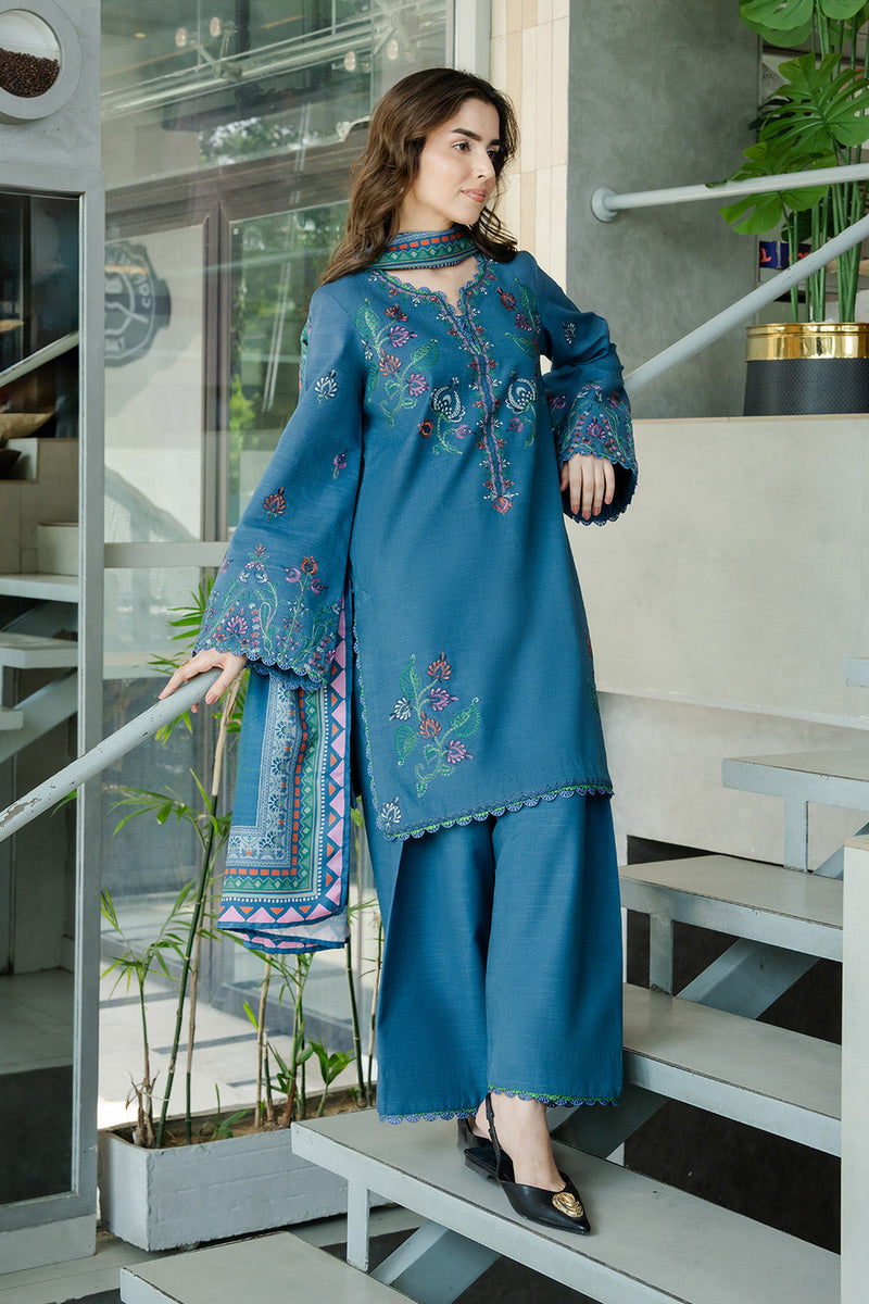 Maryum N Maria | Latte Layers Pret | VELVET FOAM - MWS5822 by Maryum N Maria - Designer Dress  - Type : Ladies Clothes - Available at Libayah - 100% Original 