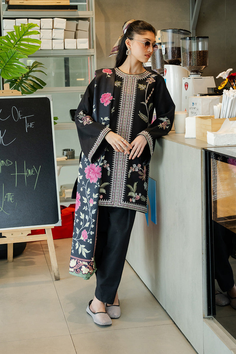 Maryum N Maria | Latte Layers Pret | HAZEL HAZE - MWS5823 by Maryum N Maria - Designer Dress  - Type : Ladies Clothes - Available at Libayah - 100% Original 