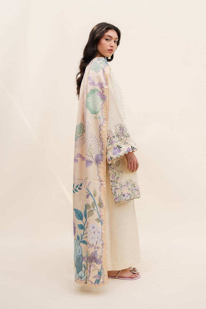 Maryum N Maria | Latte Layers Pret | OAT GLOW - MWS5824 by Maryum N Maria - Designer Dress  - Type : Ladies Clothes - Available at Libayah - 100% Original 