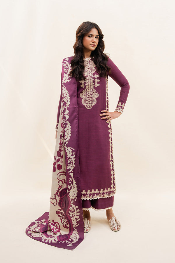 Maryum N Maria | Latte Layers Pret | CHAI CLOUD - MWS5825 by Maryum N Maria - Designer Dress  - Type : Ladies Clothes - Available at Libayah - 100% Original 