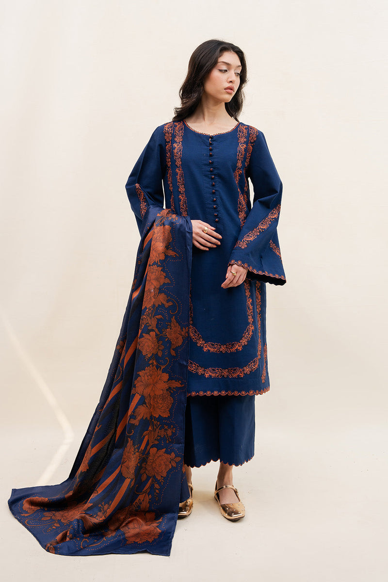 Maryum N Maria | Latte Layers Pret | ALMOND VEIL - MWS5826 by Maryum N Maria - Designer Dress  - Type : Ladies Clothes - Available at Libayah - 100% Original 