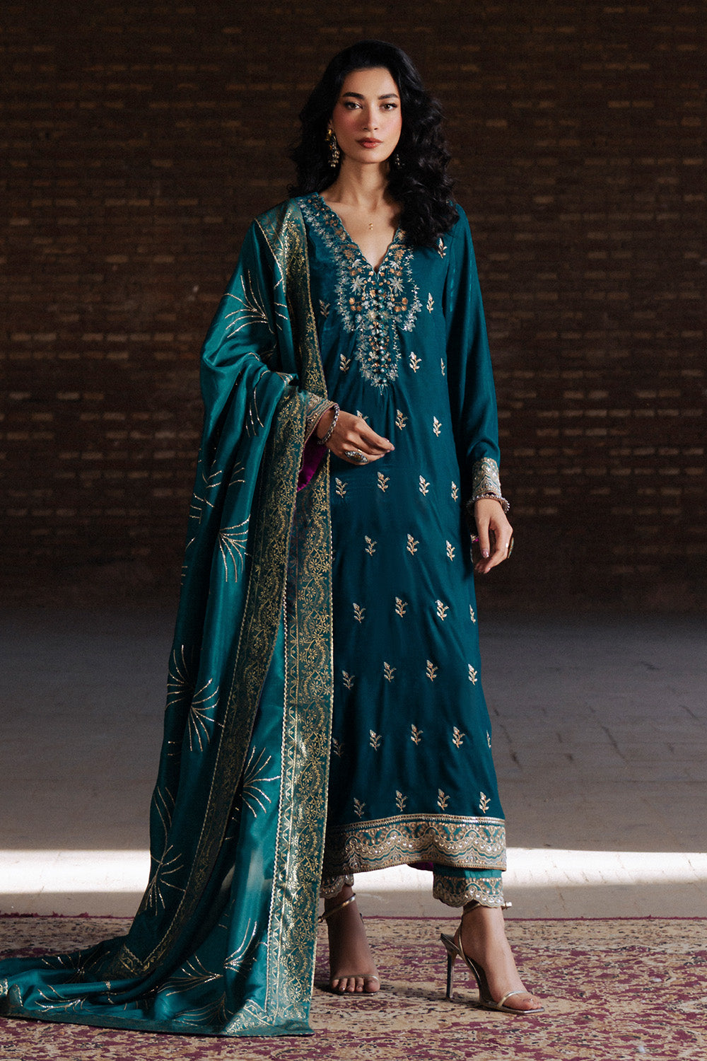 Maryum N Maria | Gulshan e Makhmal | ALIENOR - MWS5885 by Maryum N Maria - Designer Dress - Type : Ladies Clothes - Available at Libayah - 100% Original 