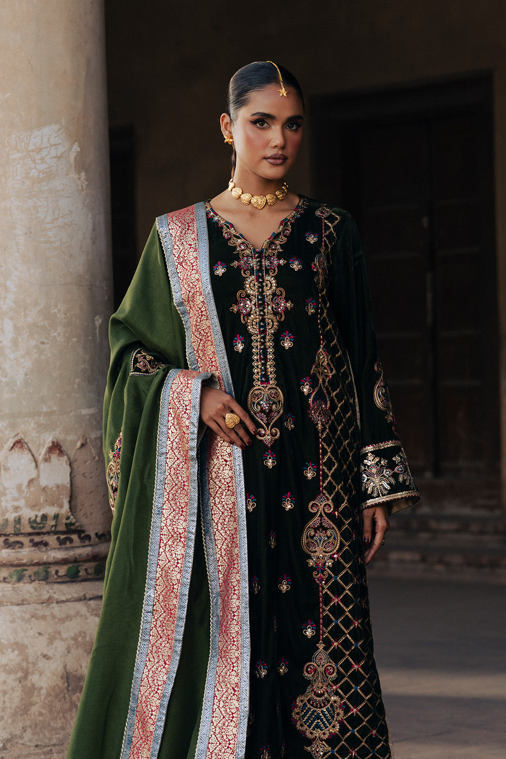 Maryum N Maria | Gulshan e Makhmal | AURELIE - MWS5886 by Maryum N Maria - Designer Dress - Type : Ladies Clothes - Available at Libayah - 100% Original 