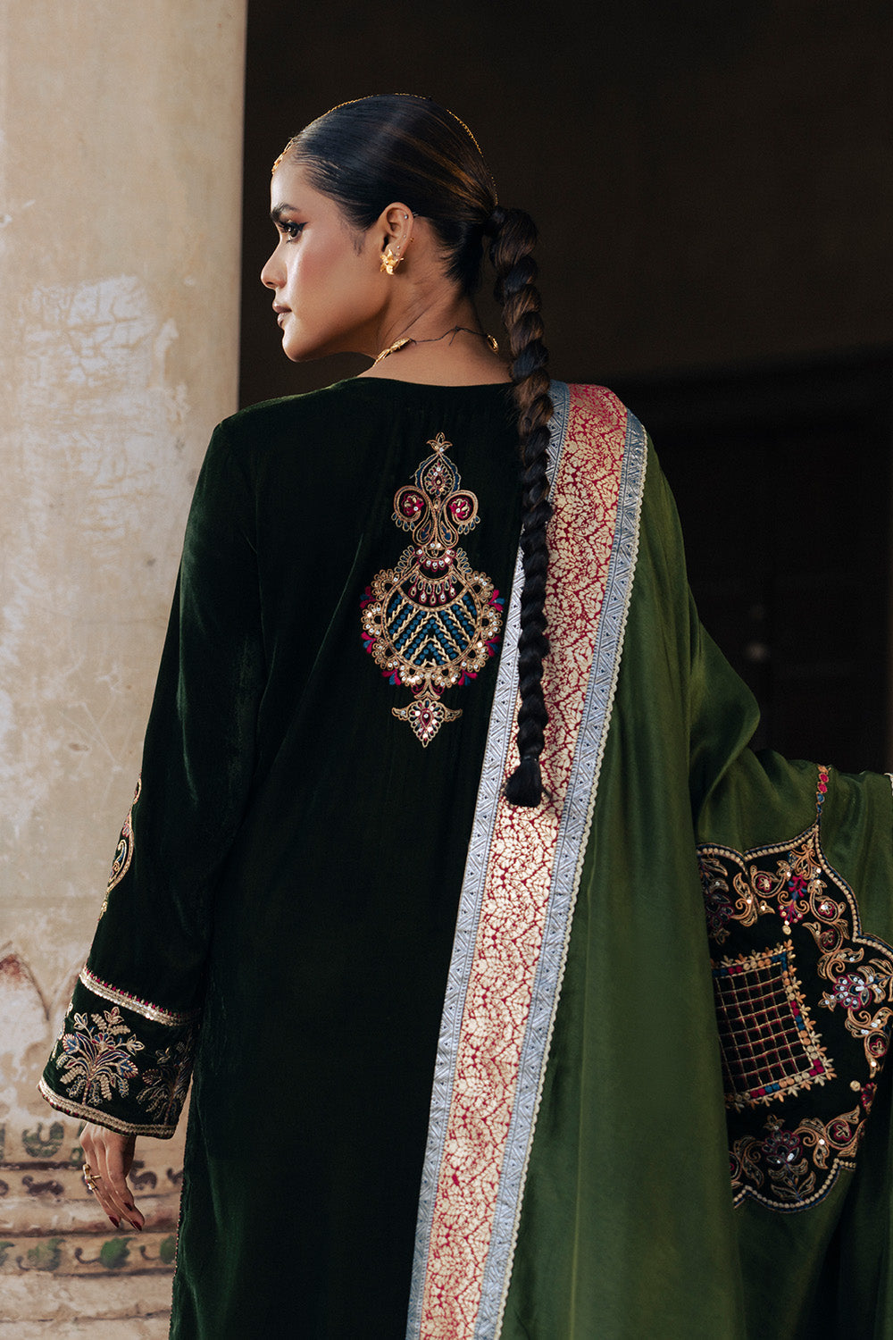 Maryum N Maria | Gulshan e Makhmal | AURELIE - MWS5886 by Maryum N Maria - Designer Dress - Type : Ladies Clothes - Available at Libayah - 100% Original 