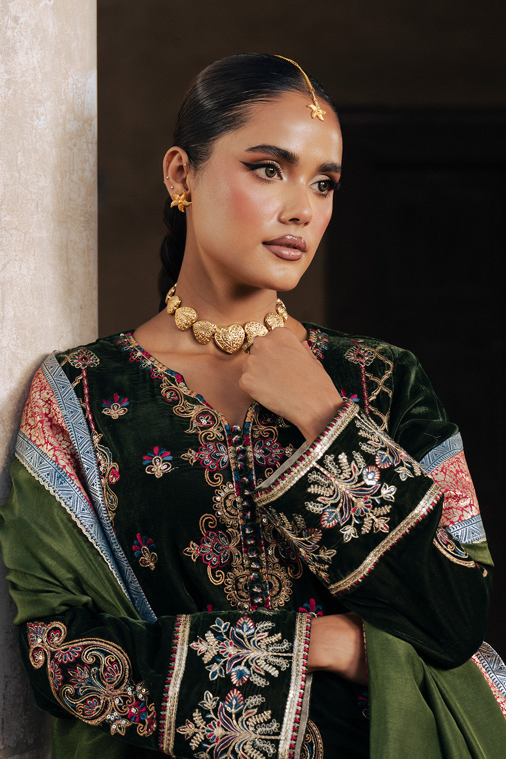 Maryum N Maria | Gulshan e Makhmal | AURELIE - MWS5886 by Maryum N Maria - Designer Dress - Type : Ladies Clothes - Available at Libayah - 100% Original 