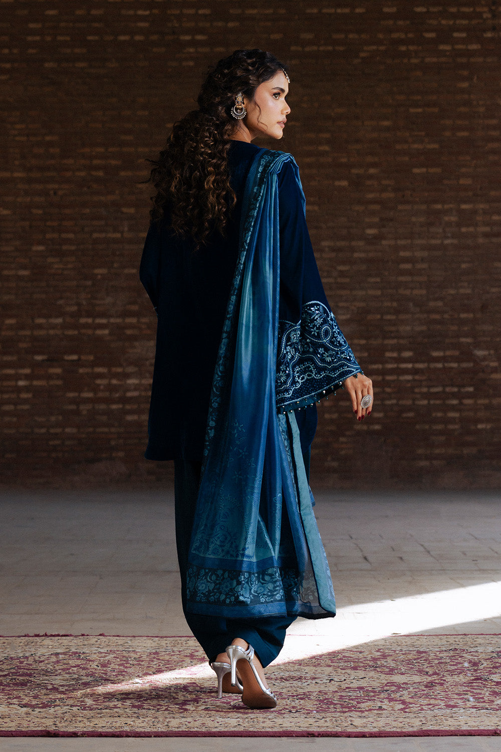 Maryum N Maria | Gulshan e Makhmal | CAPUCINE - MWS5888 by Maryum N Maria - Designer Dress - Type : Ladies Clothes - Available at Libayah - 100% Original 