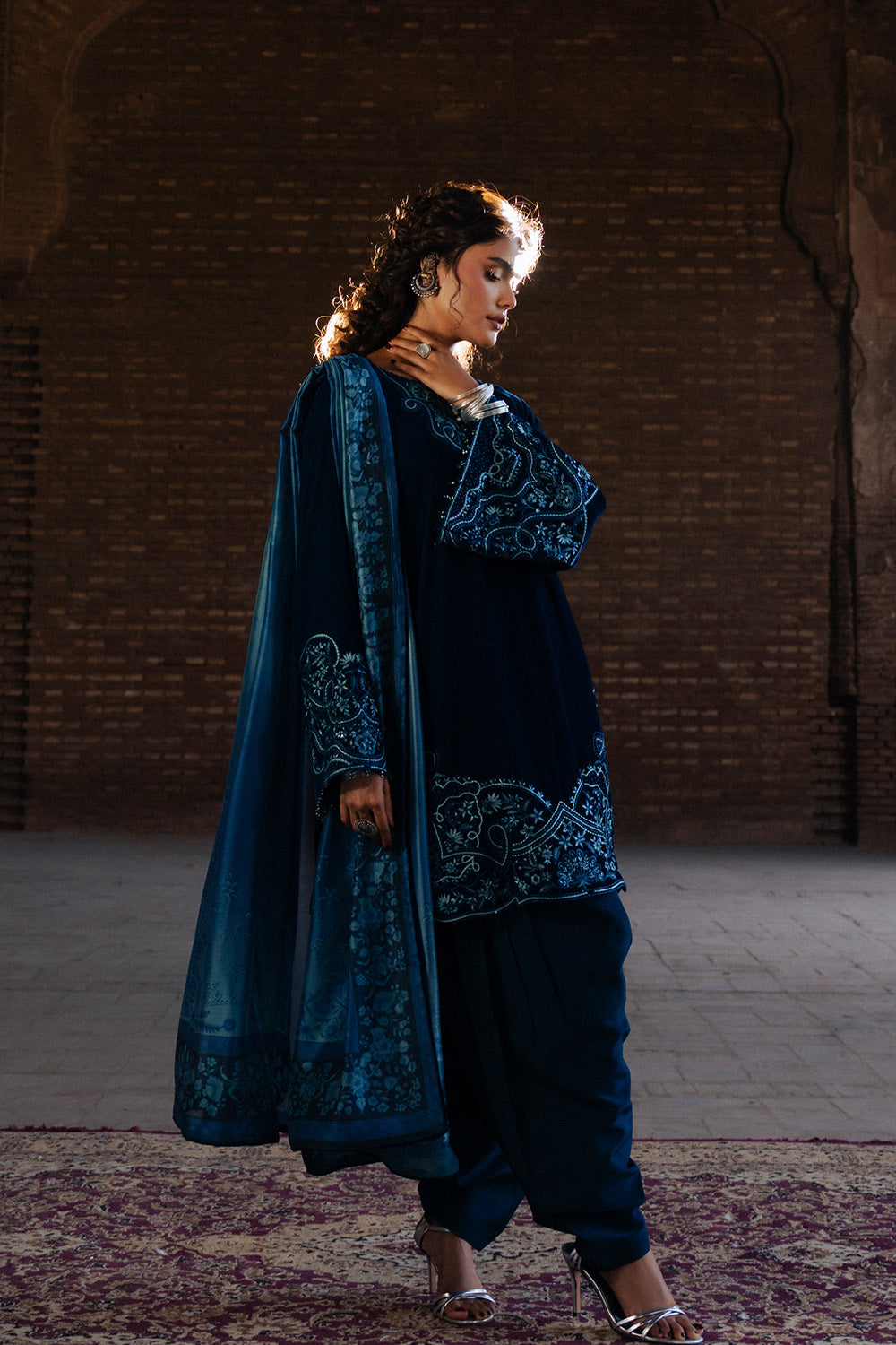 Maryum N Maria | Gulshan e Makhmal | CAPUCINE - MWS5888 by Maryum N Maria - Designer Dress - Type : Ladies Clothes - Available at Libayah - 100% Original 