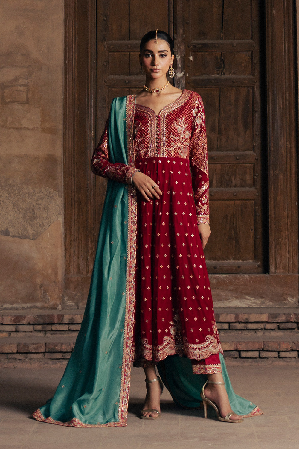 Maryum N Maria | Gulshan e Makhmal | DESIREE - MWS5889 by Maryum N Maria - Designer Dress - Type : Ladies Clothes - Available at Libayah - 100% Original 