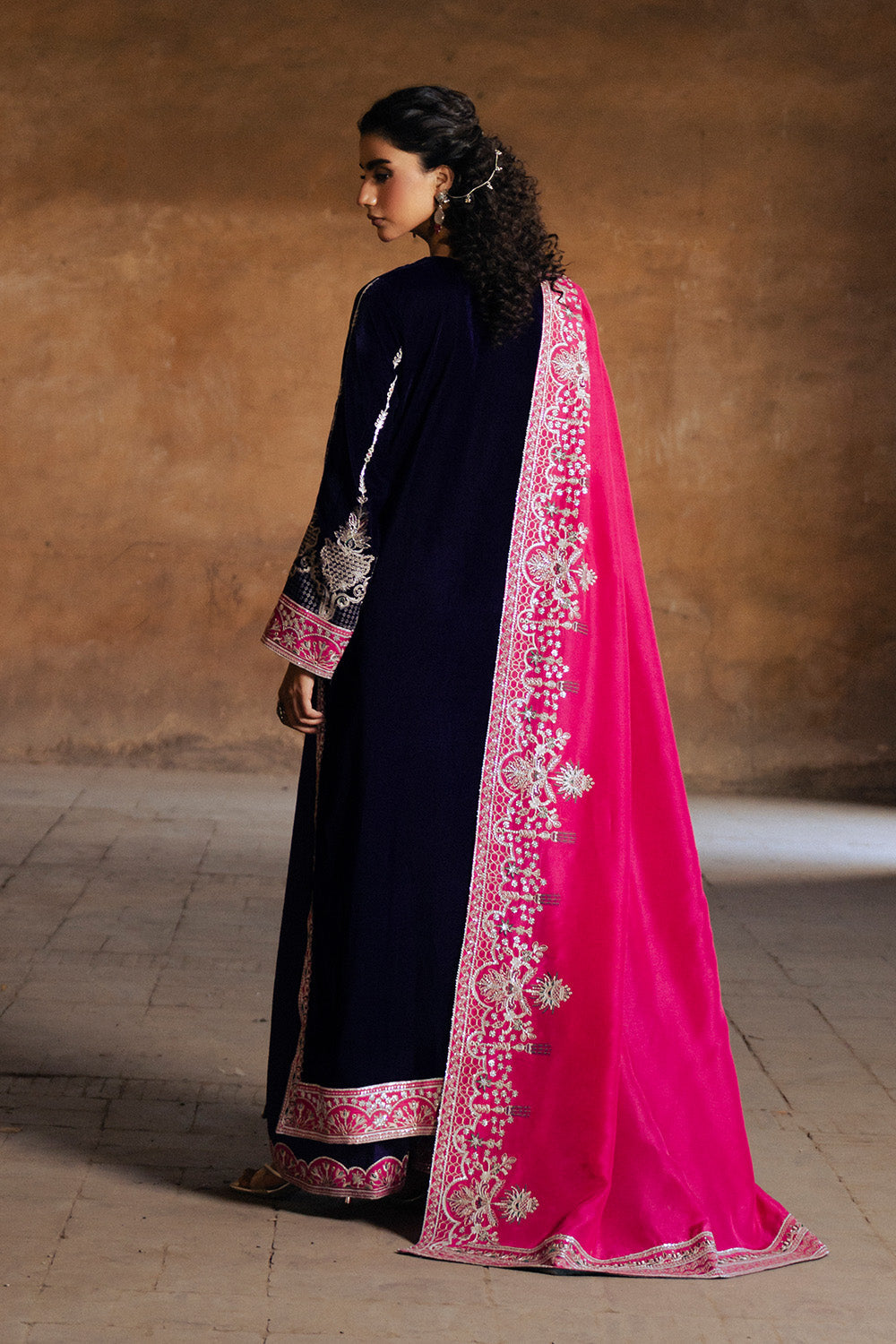 Maryum N Maria | Gulshan e Makhmal | FELICITE - MWS5890 by Maryum N Maria - Designer Dress - Type : Ladies Clothes - Available at Libayah - 100% Original 