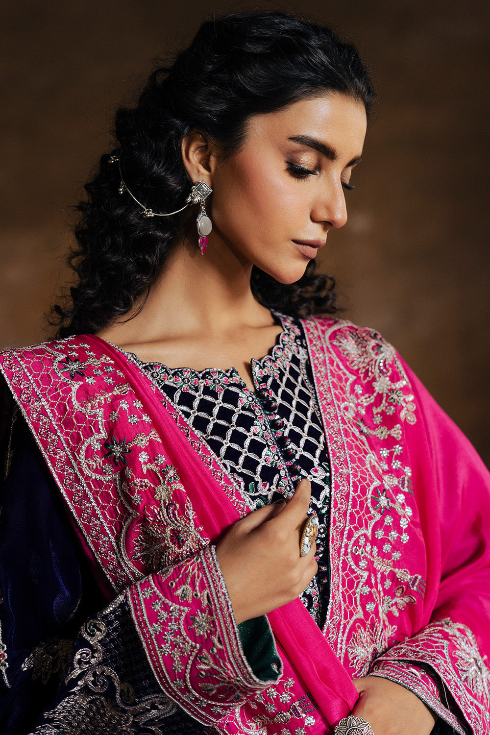 Maryum N Maria | Gulshan e Makhmal | FELICITE - MWS5890 by Maryum N Maria - Designer Dress - Type : Ladies Clothes - Available at Libayah - 100% Original 