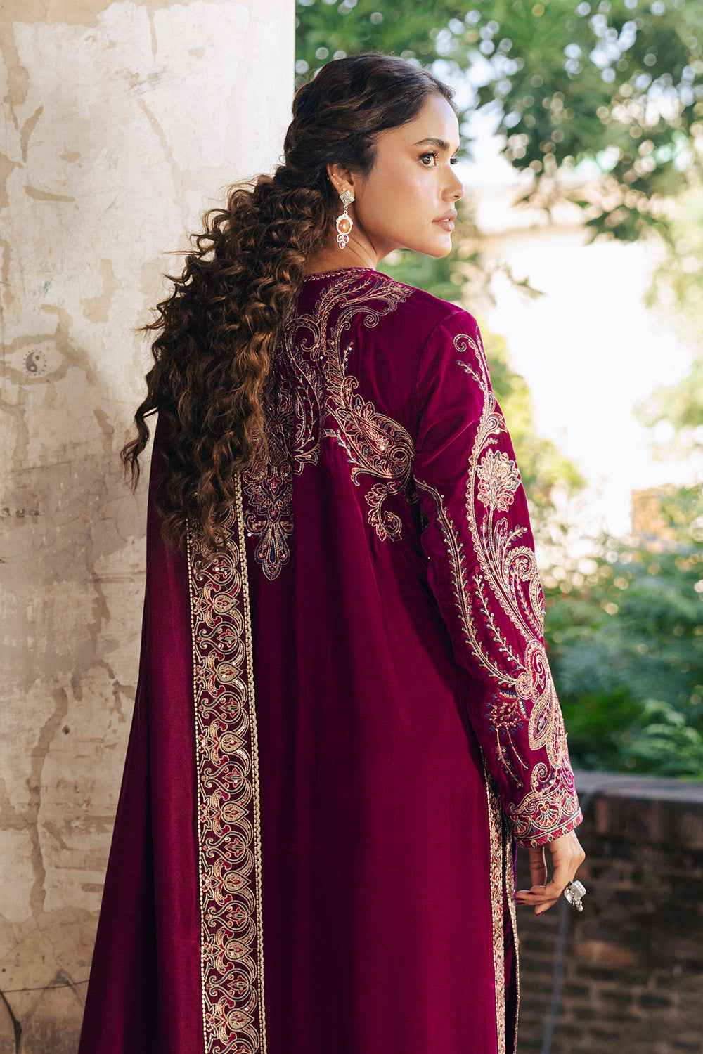 Maryum N Maria | Gulshan e Makhmal | GAeLLE - MWS5891 by Maryum N Maria - Designer Dress - Type : Ladies Clothes - Available at Libayah - 100% Original 