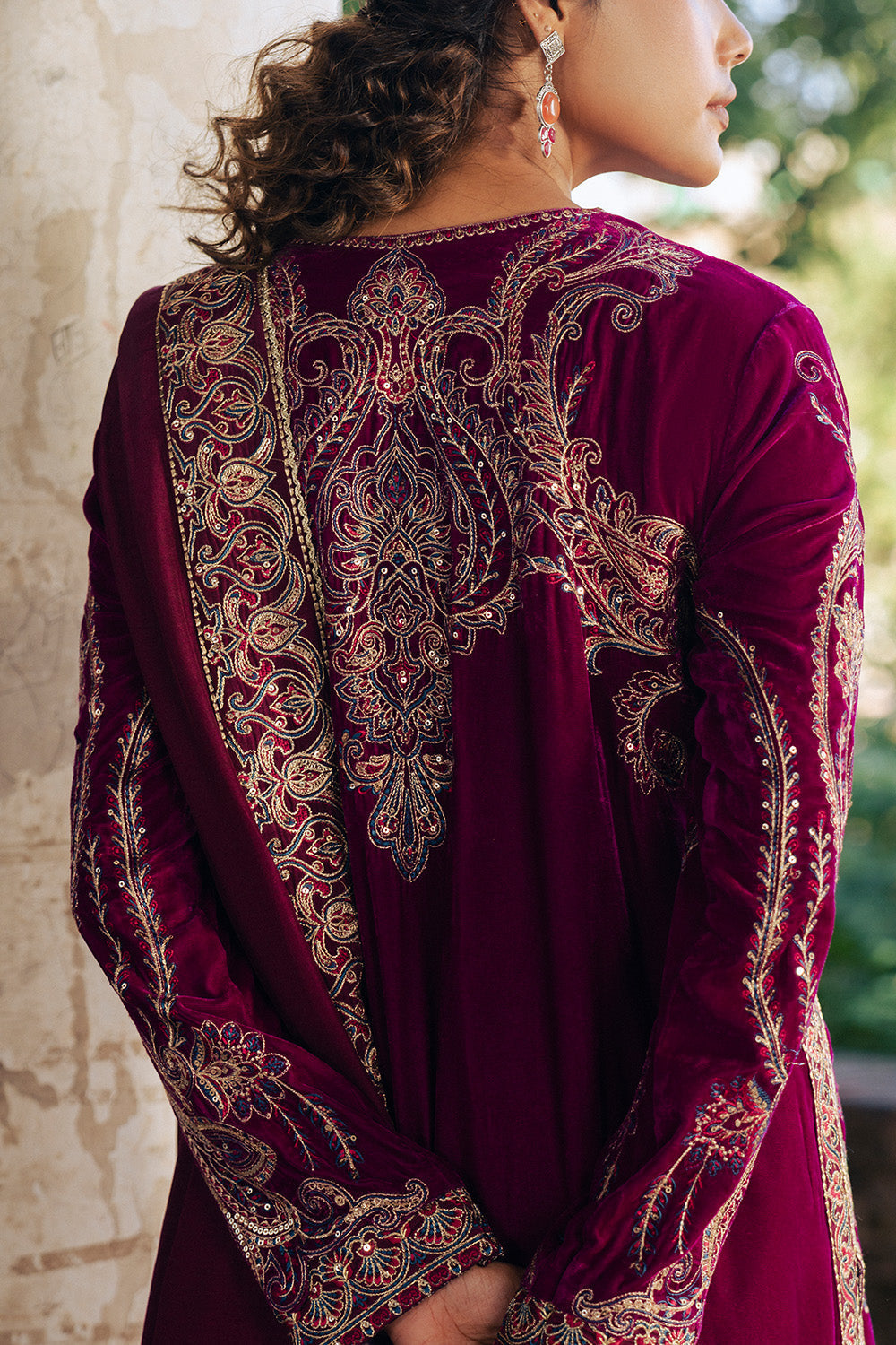 Maryum N Maria | Gulshan e Makhmal | GAeLLE - MWS5891 by Maryum N Maria - Designer Dress - Type : Ladies Clothes - Available at Libayah - 100% Original 