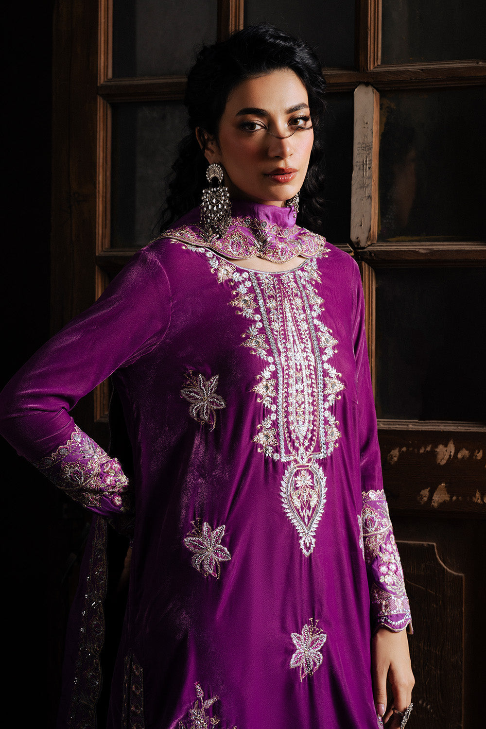 Maryum N Maria | Gulshan e Makhmal | HAYDEE - MWS5892 by Maryum N Maria - Designer Dress - Type : Ladies Clothes - Available at Libayah - 100% Original 