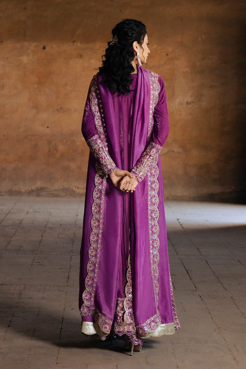 Maryum N Maria | Gulshan e Makhmal | HAYDEE - MWS5892 by Maryum N Maria - Designer Dress - Type : Ladies Clothes - Available at Libayah - 100% Original 
