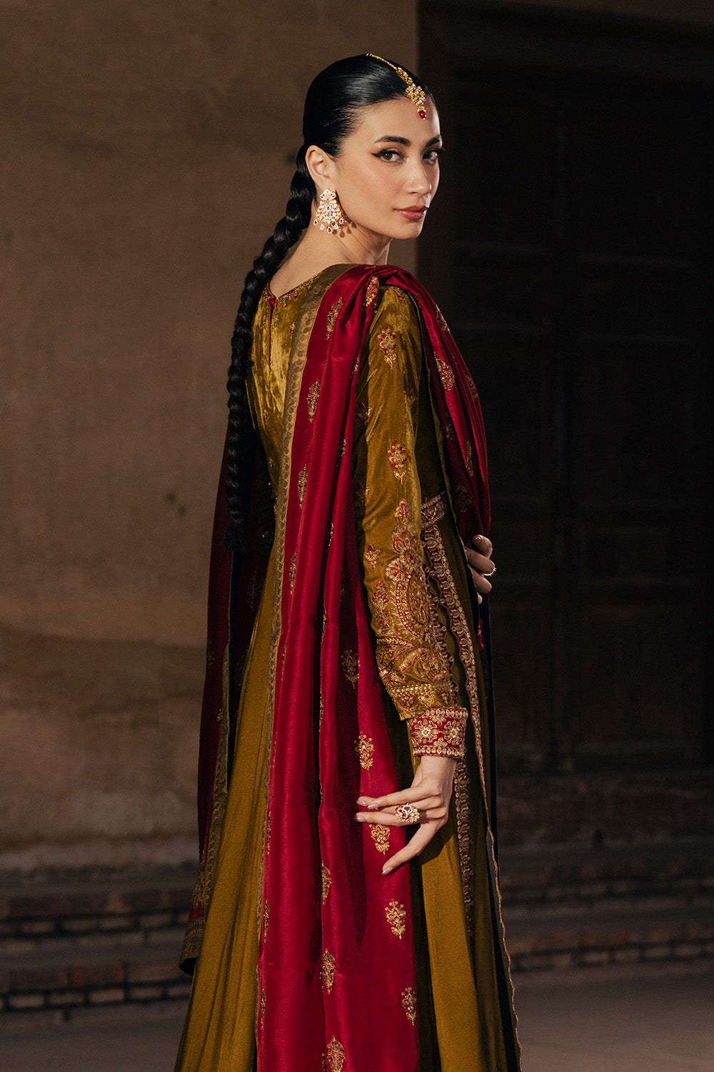 Maryum N Maria | Gulshan e Makhmal | JOELLE - MWS5893 by Maryum N Maria - Designer Dress - Type : Ladies Clothes - Available at Libayah - 100% Original 