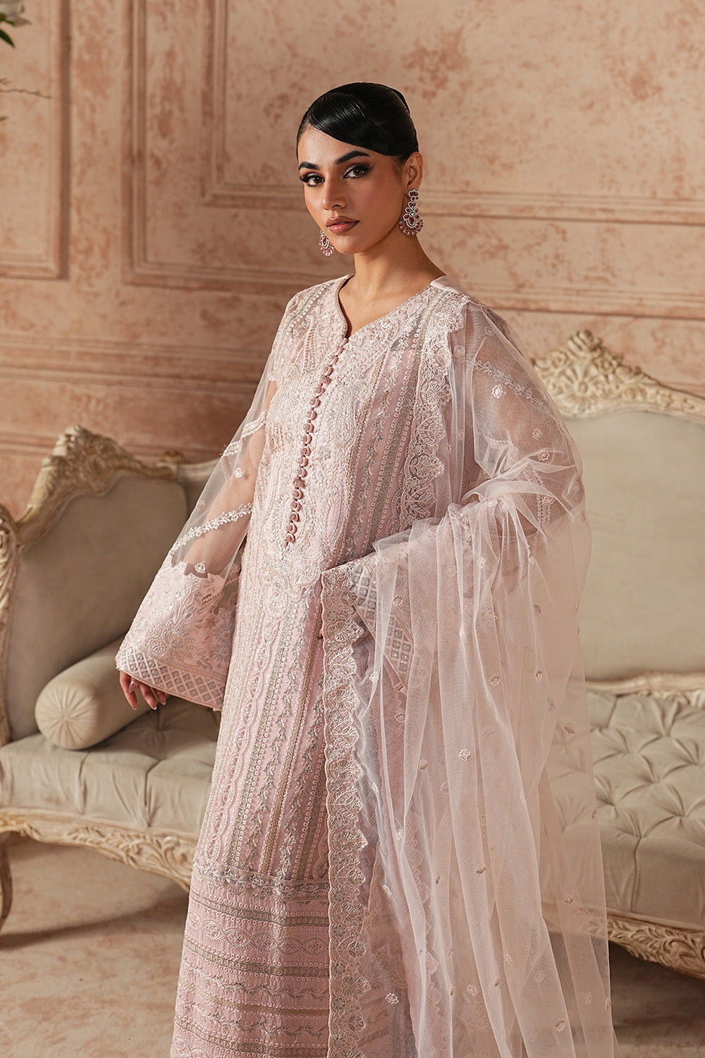 Maryum N Maria | Formal Eid Edit | SAAHANA - MWS5951 by Maryum N Maria - Designer Dress  - Type : Ladies Clothes - Available at Libayah - 100% Original 