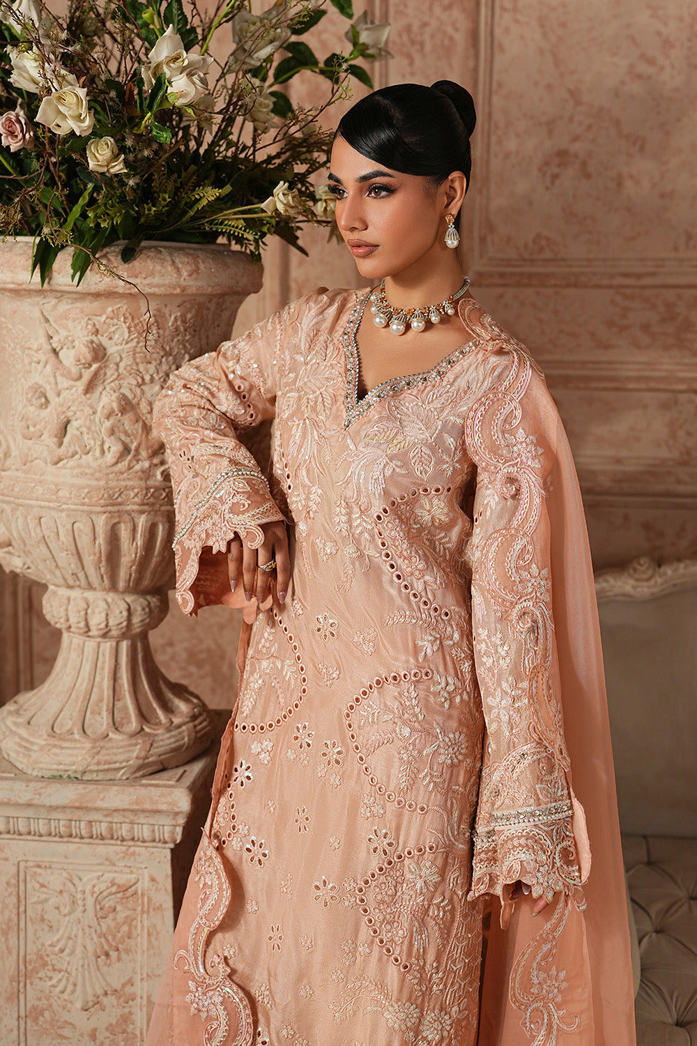 Maryum N Maria | Formal Eid Edit | SAESHA - MWS5952 by Maryum N Maria - Designer Dress  - Type : Ladies Clothes - Available at Libayah - 100% Original 