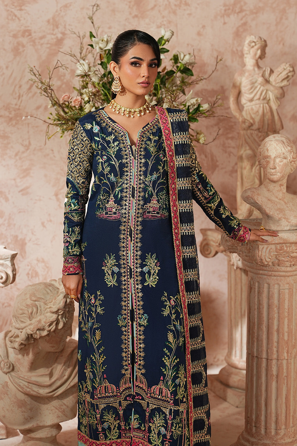 Maryum N Maria | Formal Eid Edit | SAILAJA - MWS5954 by Maryam N Maria - Designer Dress  - Type : Ladies Clothes - Available at Libayah - 100% Original 