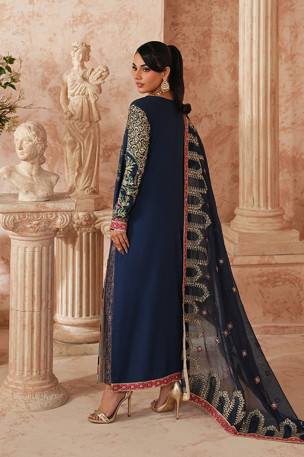 Maryum N Maria | Formal Eid Edit | SAILAJA - MWS5954 by Maryam N Maria - Designer Dress  - Type : Ladies Clothes - Available at Libayah - 100% Original 