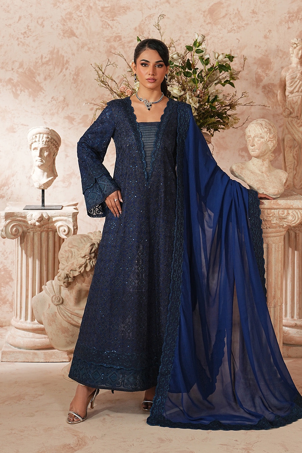 Maryum N Maria | Formal Eid Edit | SITHAARA - MWS5962 by Maryum N Maria - Designer Dress  - Type : Ladies Clothes - Available at Libayah - 100% Original 