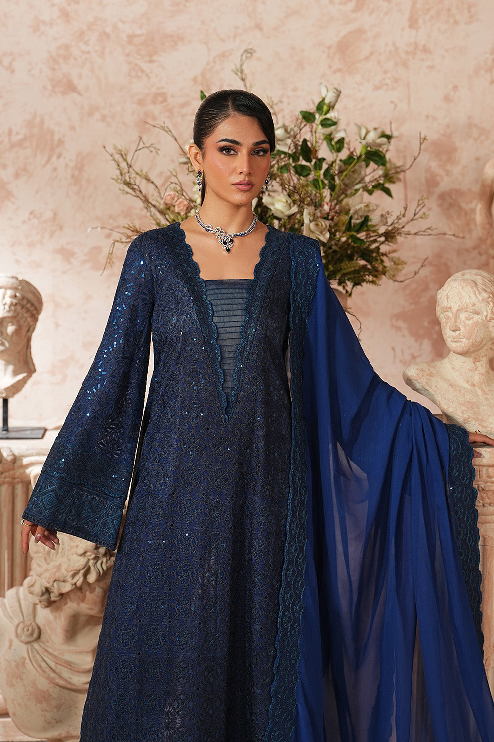 Maryum N Maria | Formal Eid Edit | SITHAARA - MWS5962 by Maryum N Maria - Designer Dress  - Type : Ladies Clothes - Available at Libayah - 100% Original 