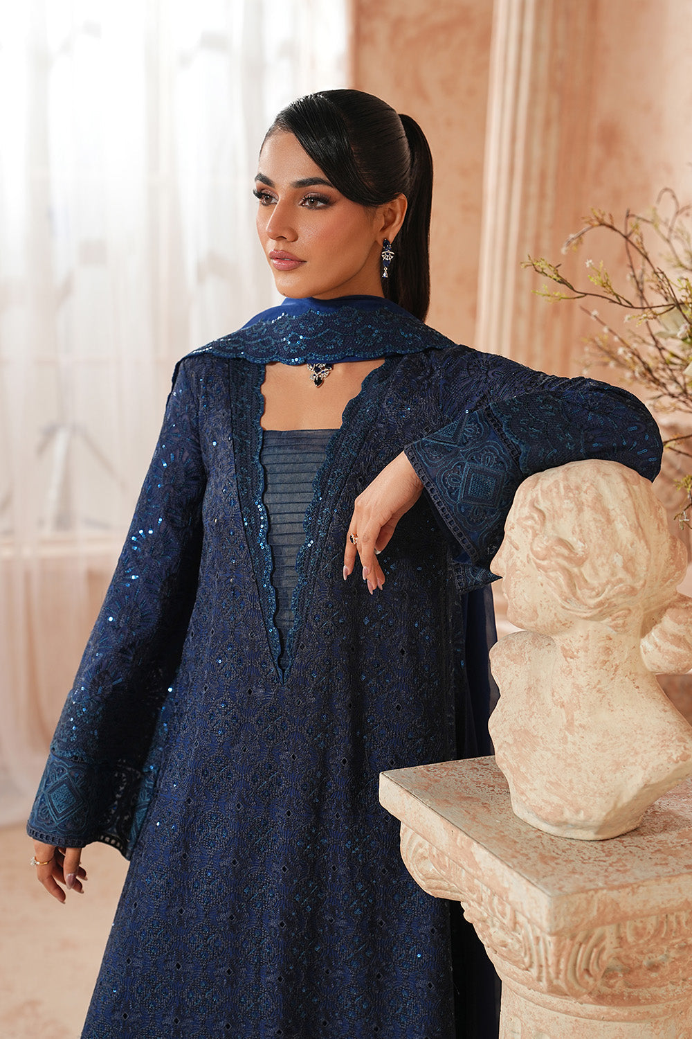 Maryum N Maria | Formal Eid Edit | SITHAARA - MWS5962 by Maryum N Maria - Designer Dress  - Type : Ladies Clothes - Available at Libayah - 100% Original 