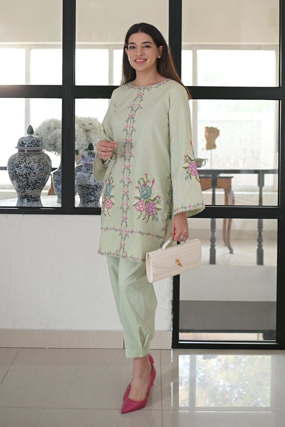 Maryum N Maria | Everywear Casuals | ZAINA - MWS6207 - Designer Dress - Type : Ladies Clothes - Available at Libayah - 100% Original