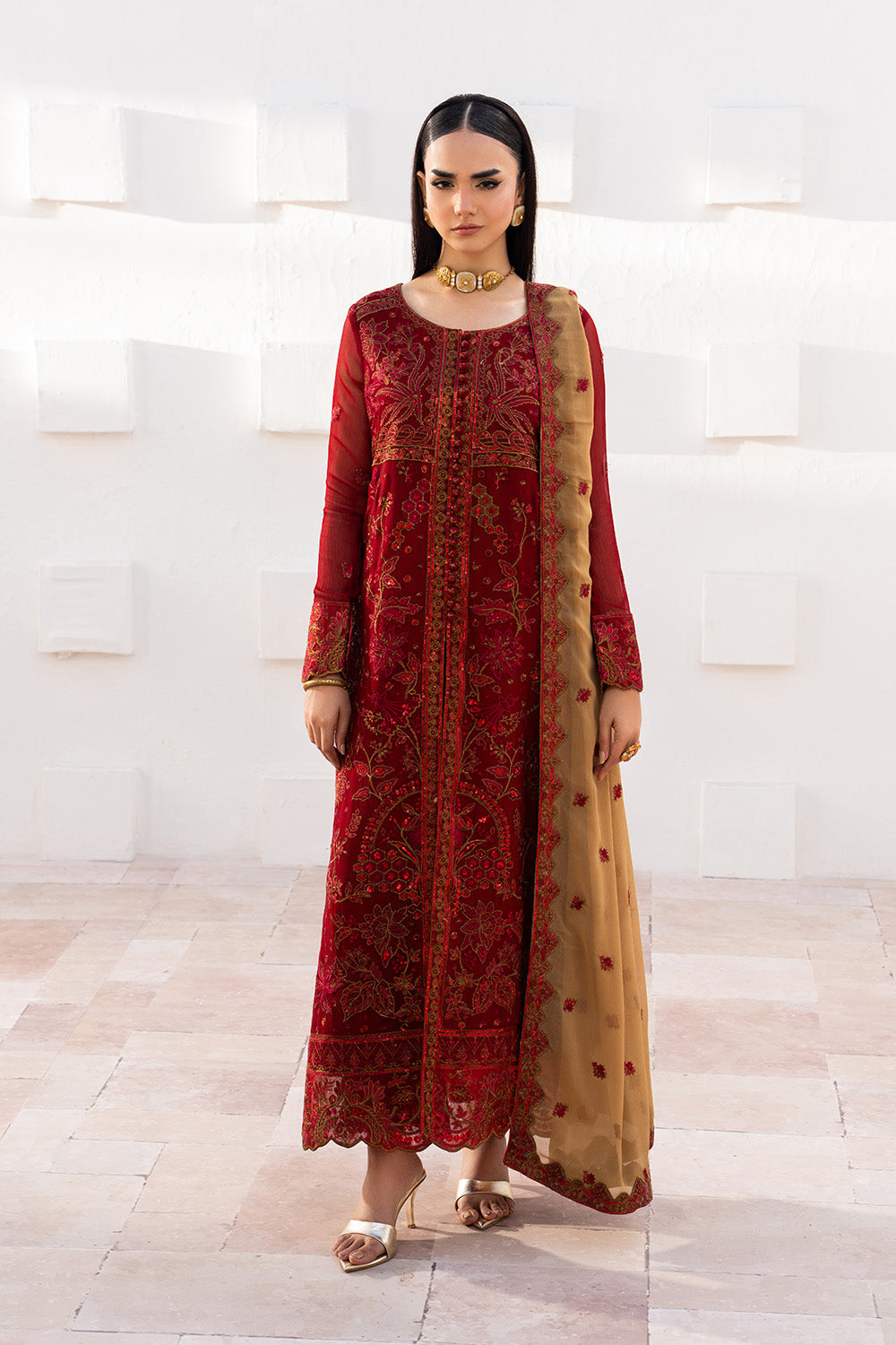 Maryum N Maria | Luxury Edit | KESHET - MWU5682 - Designer Dress - Type : Ladies Clothes - Available at Libayah - 100% Original