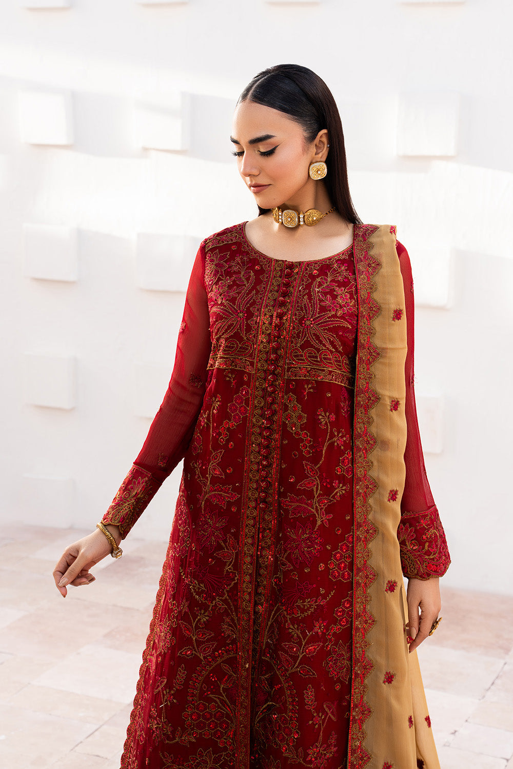 Maryum N Maria | Luxury Edit | KESHET - MWU5682 - Designer Dress - Type : Ladies Clothes - Available at Libayah - 100% Original