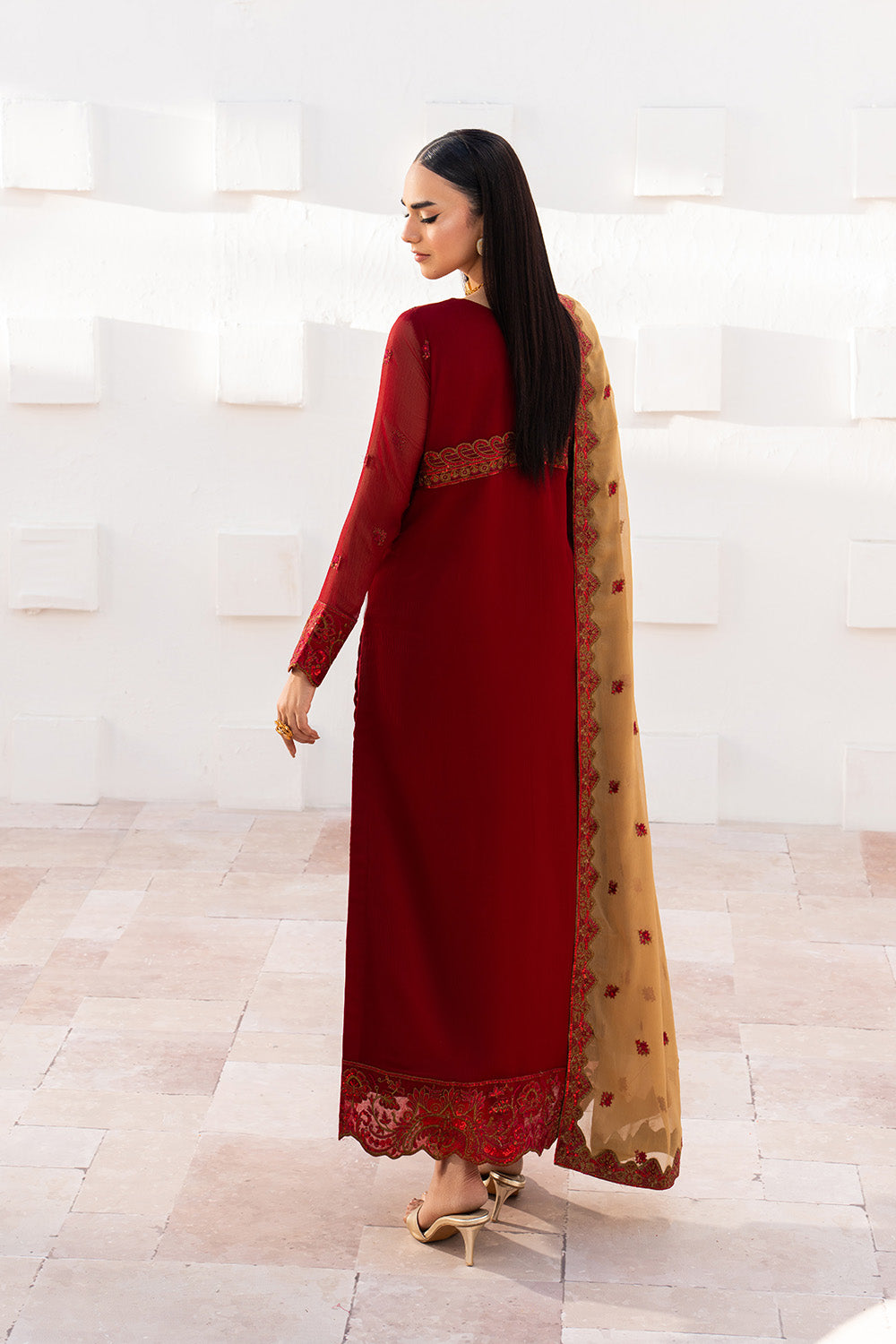 Maryum N Maria | Luxury Edit | KESHET - MWU5682 - Designer Dress - Type : Ladies Clothes - Available at Libayah - 100% Original