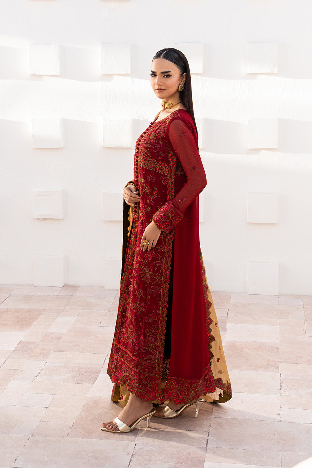 Maryum N Maria | Luxury Edit | KESHET - MWU5682 - Designer Dress - Type : Ladies Clothes - Available at Libayah - 100% Original