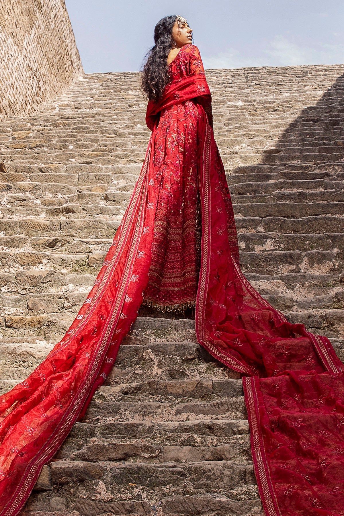 Motifz | Luxury Wedding Formals | 2763-MERLOT by Motifz - Designer Dress - Type: Ladies Clothes - Available at Libayah - 100% Original